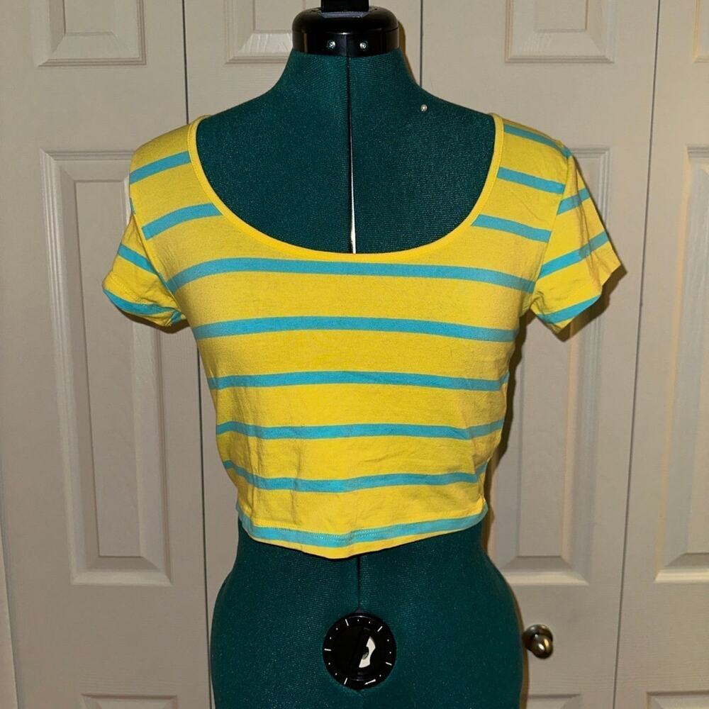 Yellow Crop Top